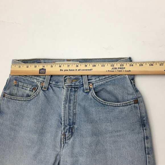 Vintage Levi's Jeans 505 Regular Fit Straight Leg Light Wash Cotton 28 x 31 READ - Picture 5 of 11